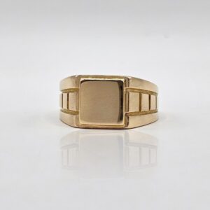 ANILLO SELLO CUADRADO N23