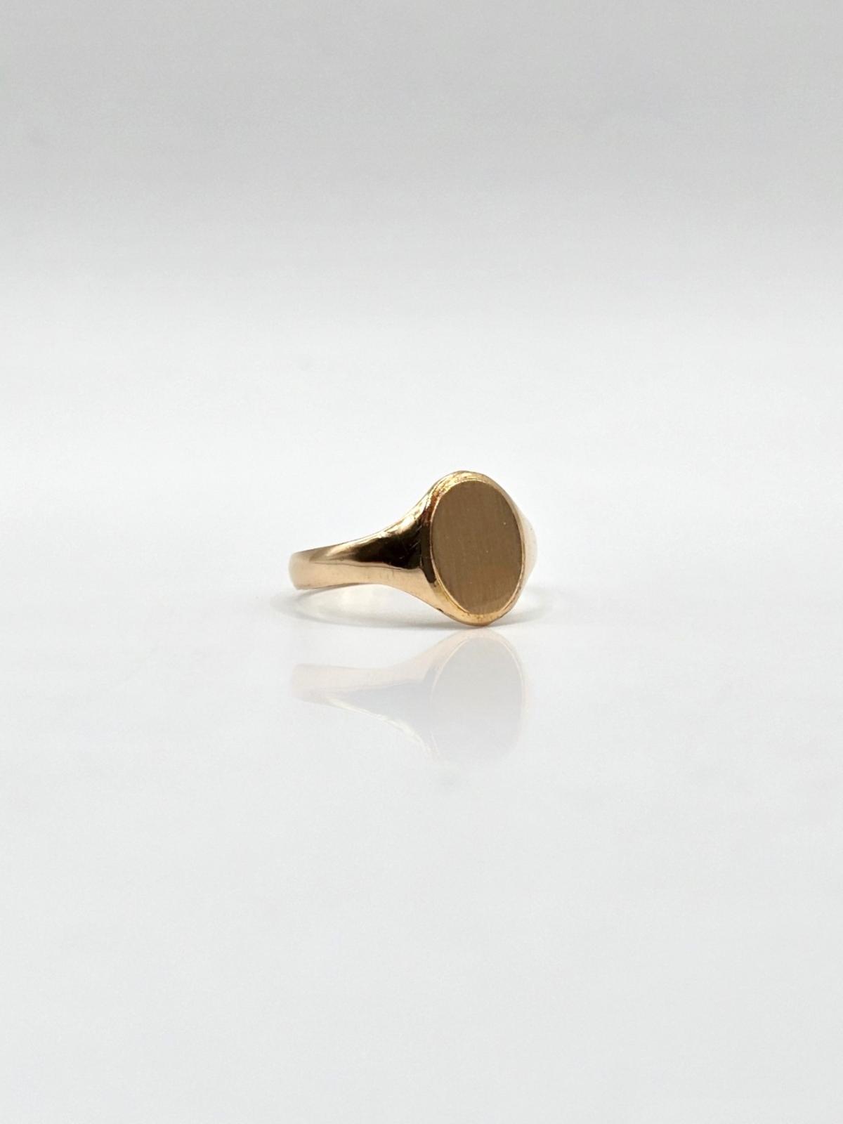 ANILLO SELLO OVALADO N5 - Imagen 2