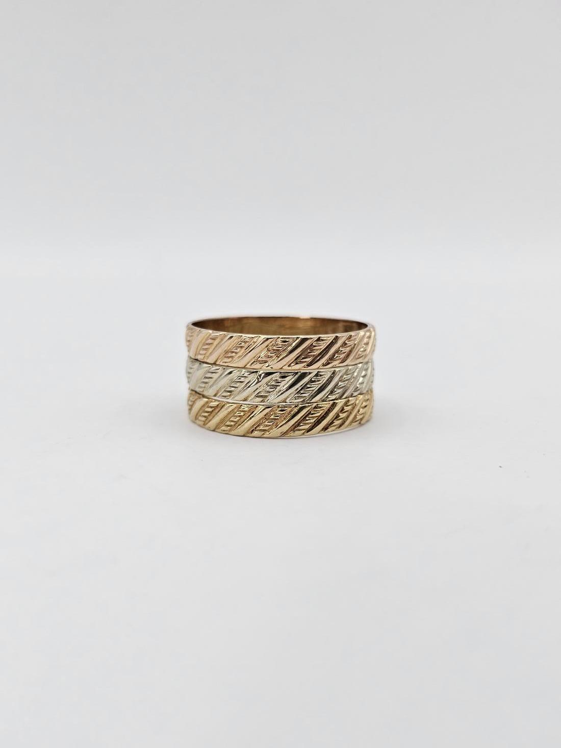 ANILLO TRICOLOR