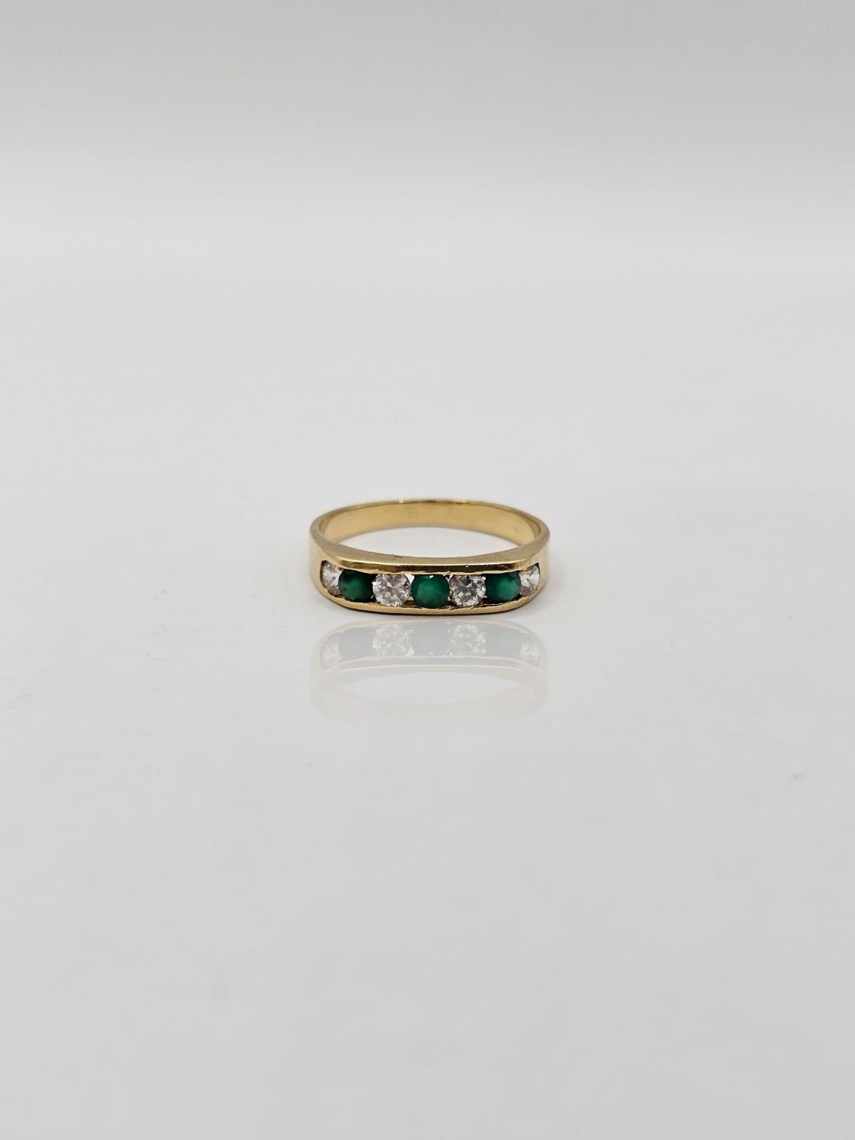 CIRCONES BLANCOS Y VERDES N12,5