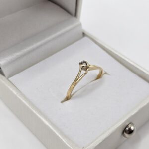 ANILLO GOTA CIRCON N12