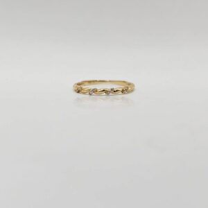 ANILLO COMPROMISO ENTRELAZADO CON CIRCONES N14