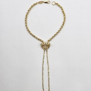 PULSERA DEDO CORDÓN CIRCONES