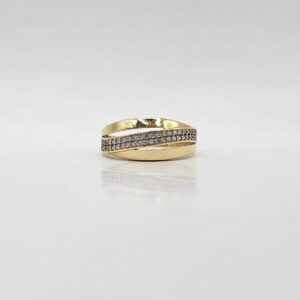 ANILLO ENLAZADO CIRCONES N16