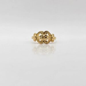 ANILLO 2 CORAZONES ENLAZADOS N18
