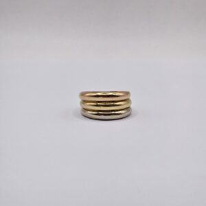ANILLO GRUESO TRICOLOR