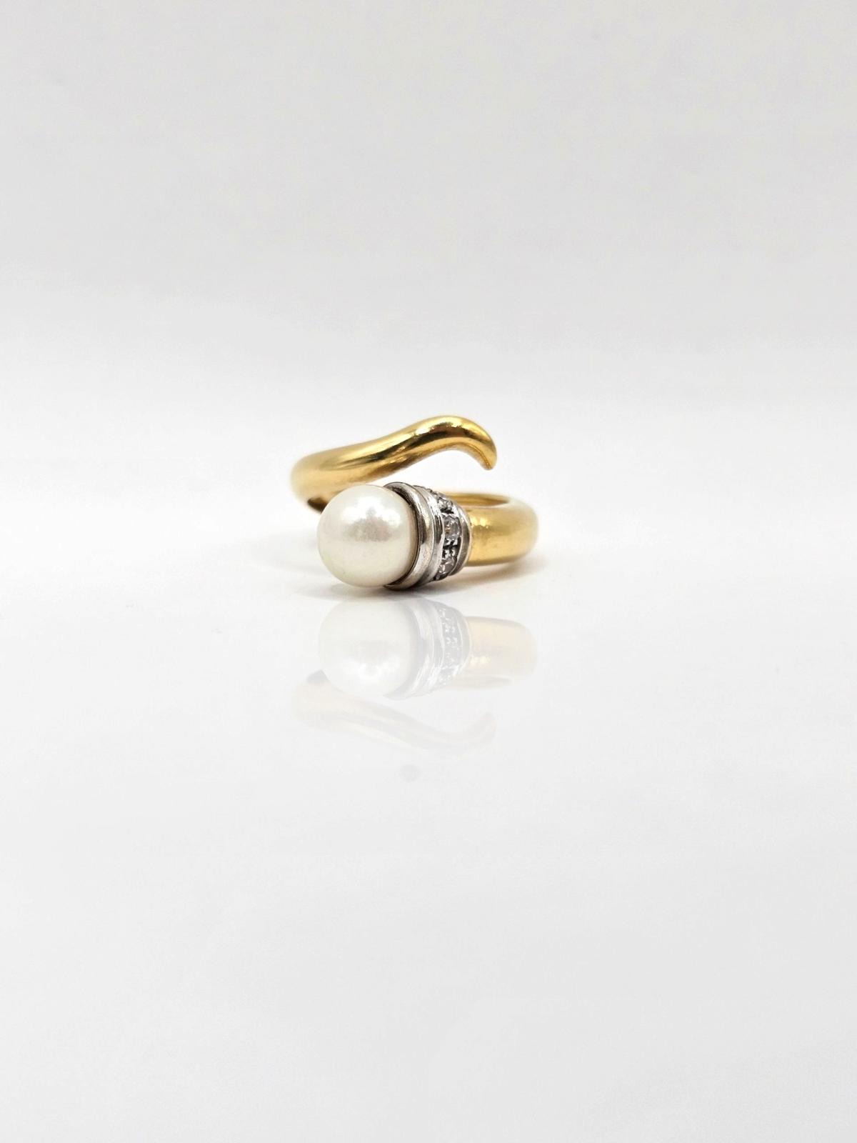 ANILLO PERLA N16