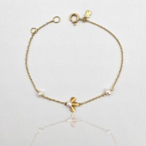 PULSERA TRES PERLAS
