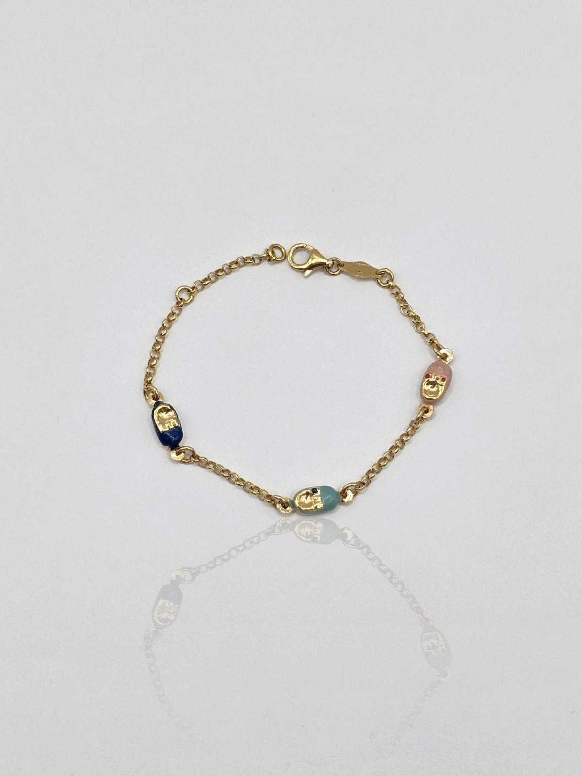PULSERA CON TRES ZAPATOS