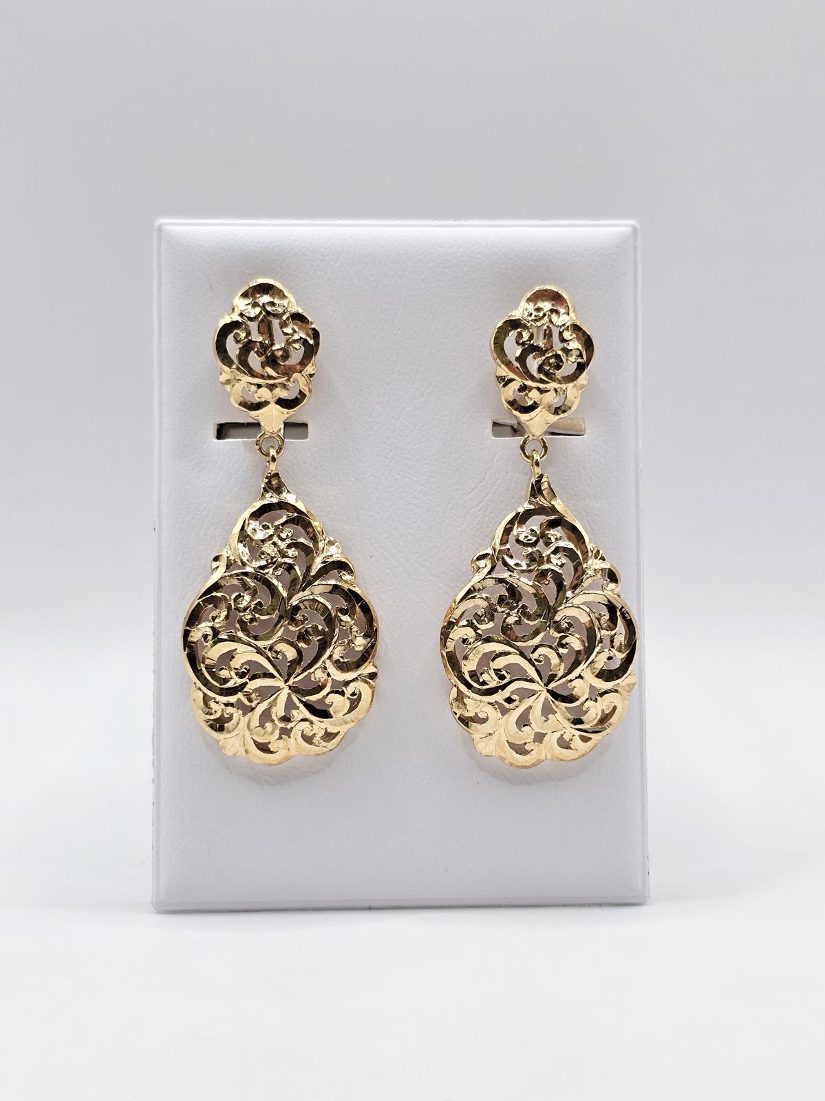 PENDIENTES CATALÁN LARGOS
