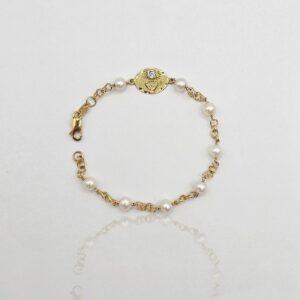 PULSERA PERLAS OJO DE PEZ