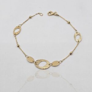 PULSERA OVALOS 18CM