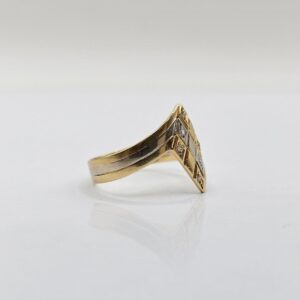 ANILLO ROMBO TRICOLOR