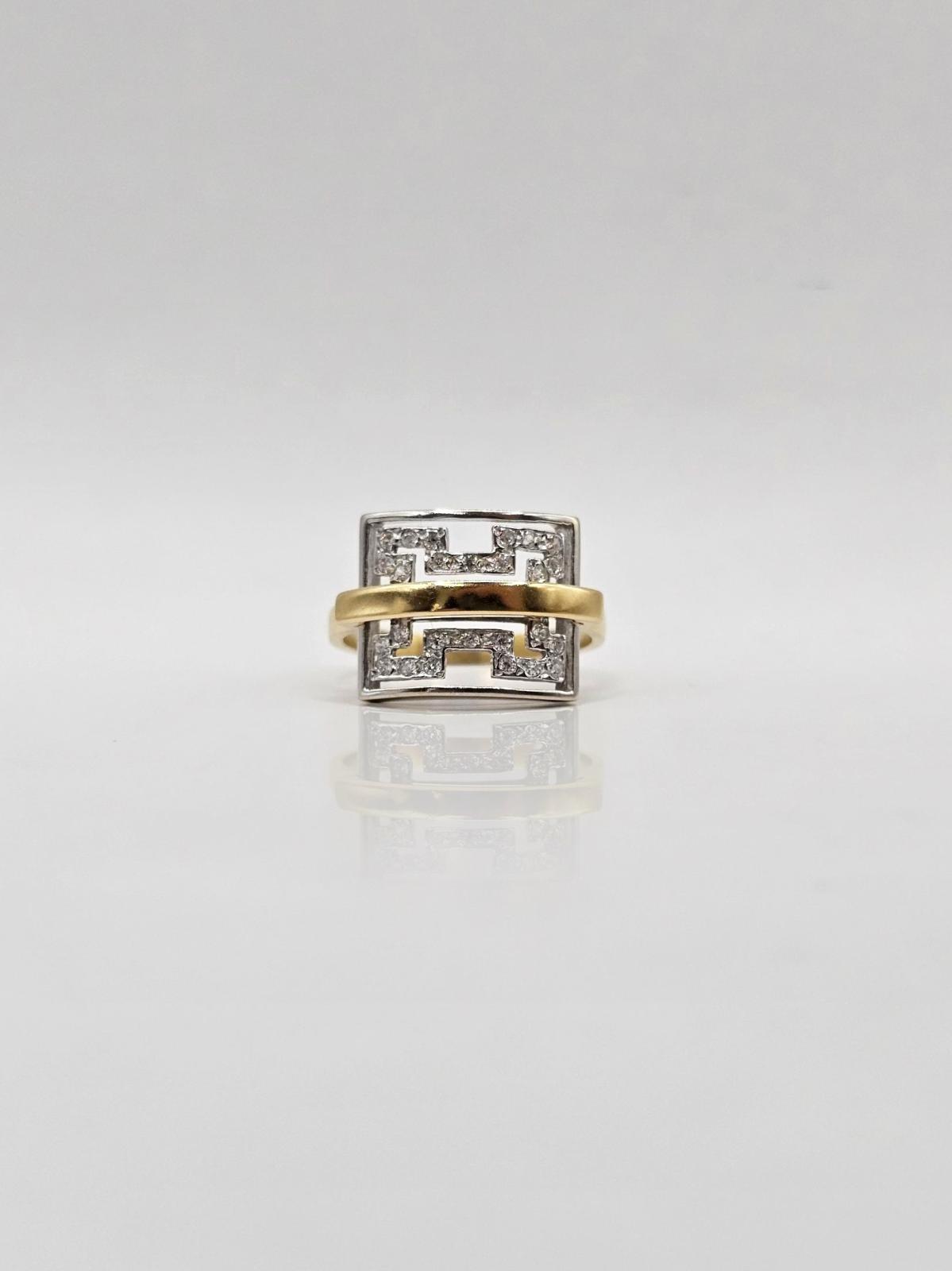 ANILLO FORMA RECTANGULO Y LABERINTO