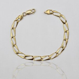 PULSERA TIPO CUBANA 21CM
