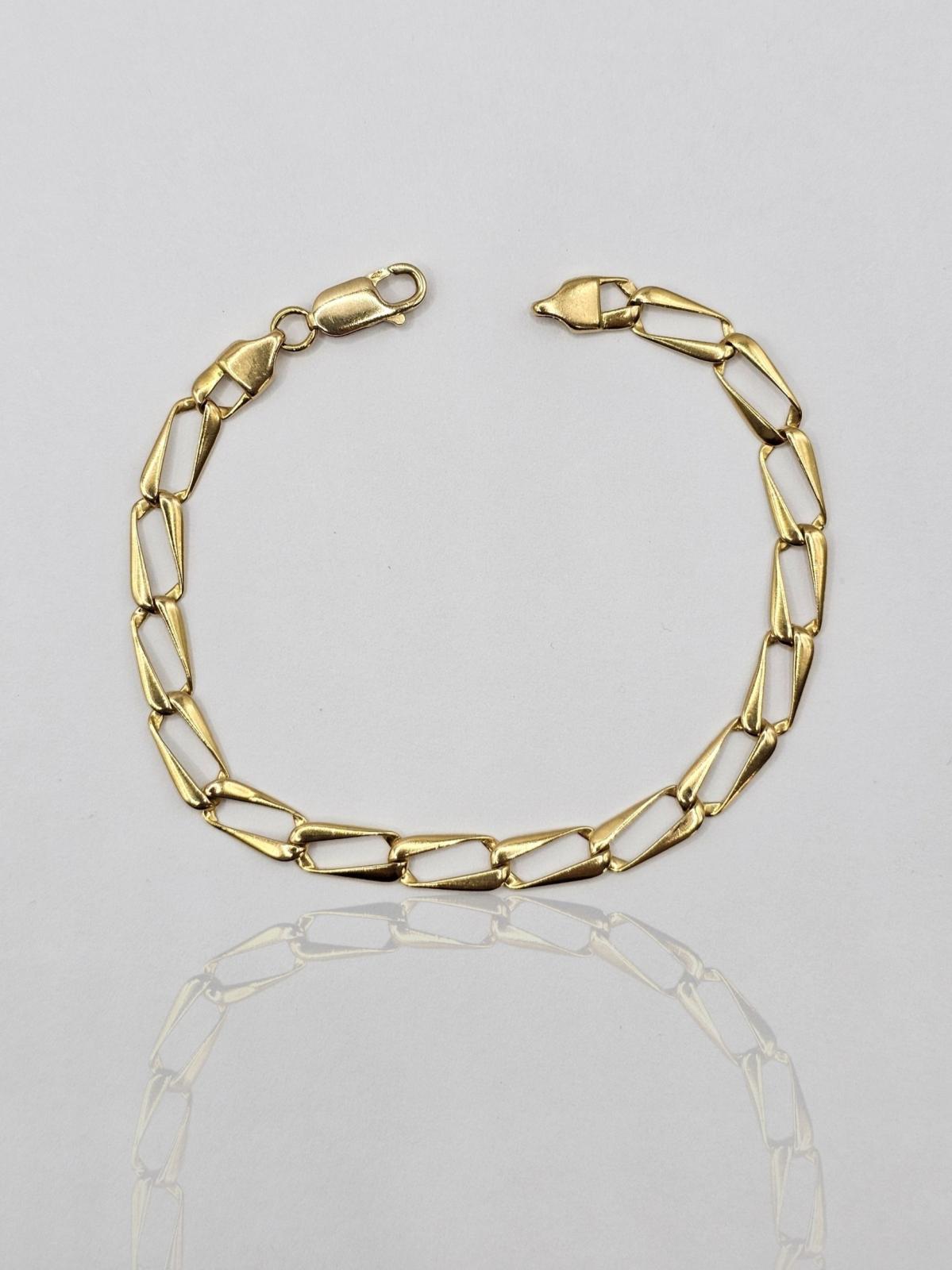 PULSERA TIPO CUBANA 21CM