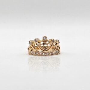 ANILLO QUINCE PIEDRAS BLANCAS N14,5