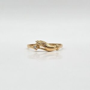 ANILLO MANO CON CIRCON N17.5
