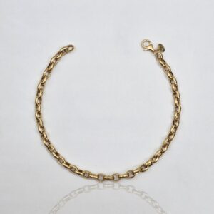 PULSERA ESLABONES REDONDOS 20CM