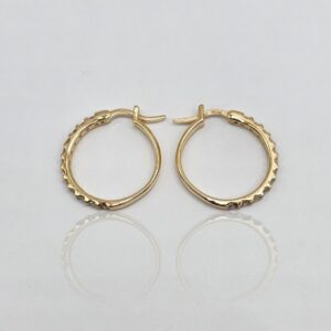 PENDIENTES ARO CON CIRCONES