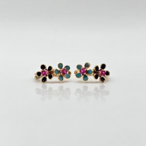 PENDIENTES CATALAN FLORES