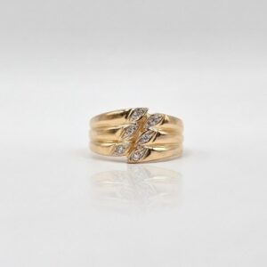 ANILLO CON CIRCONES N19,5