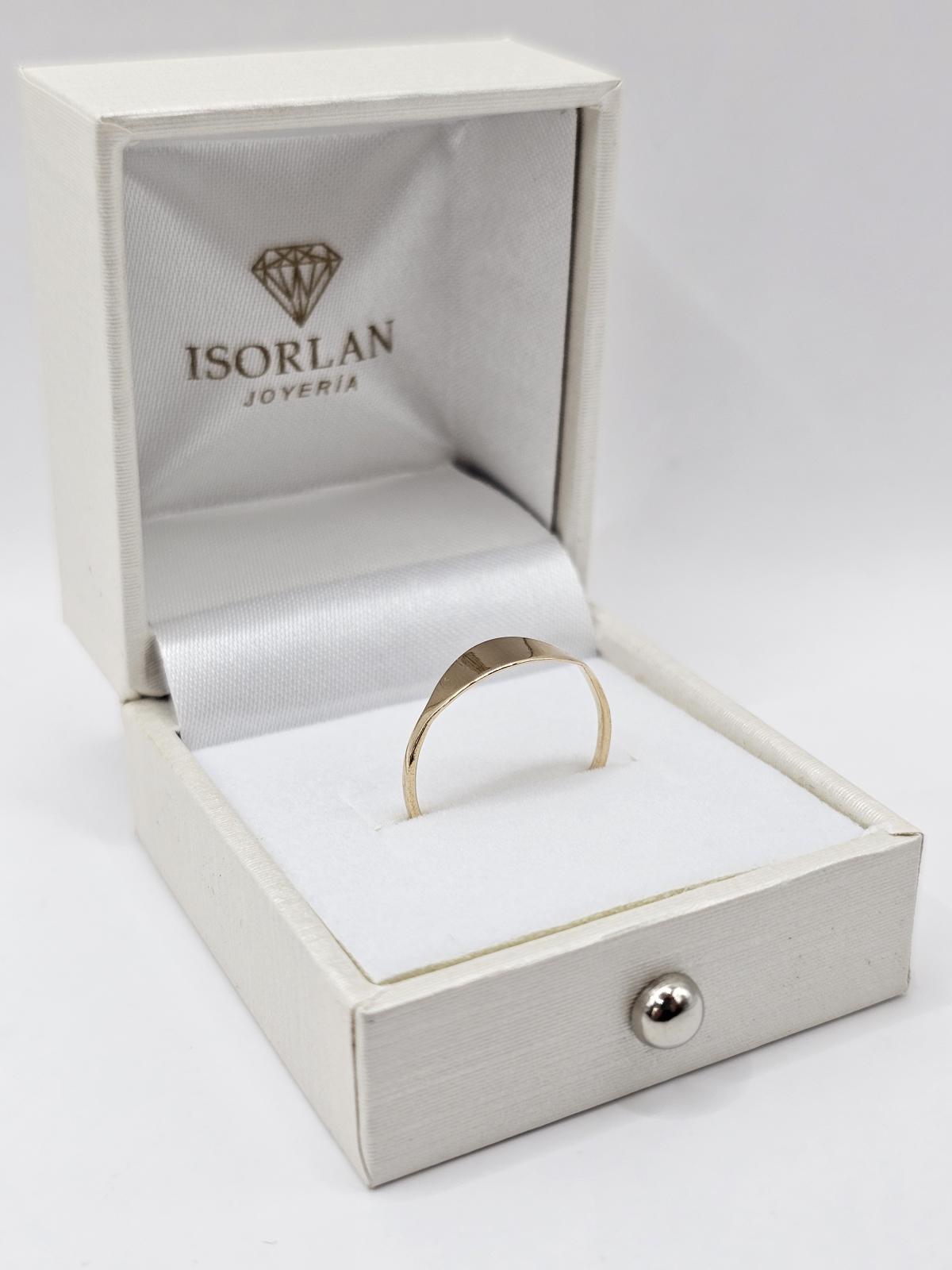 ANILLO OVALADO LISO N15 - Imagen 2