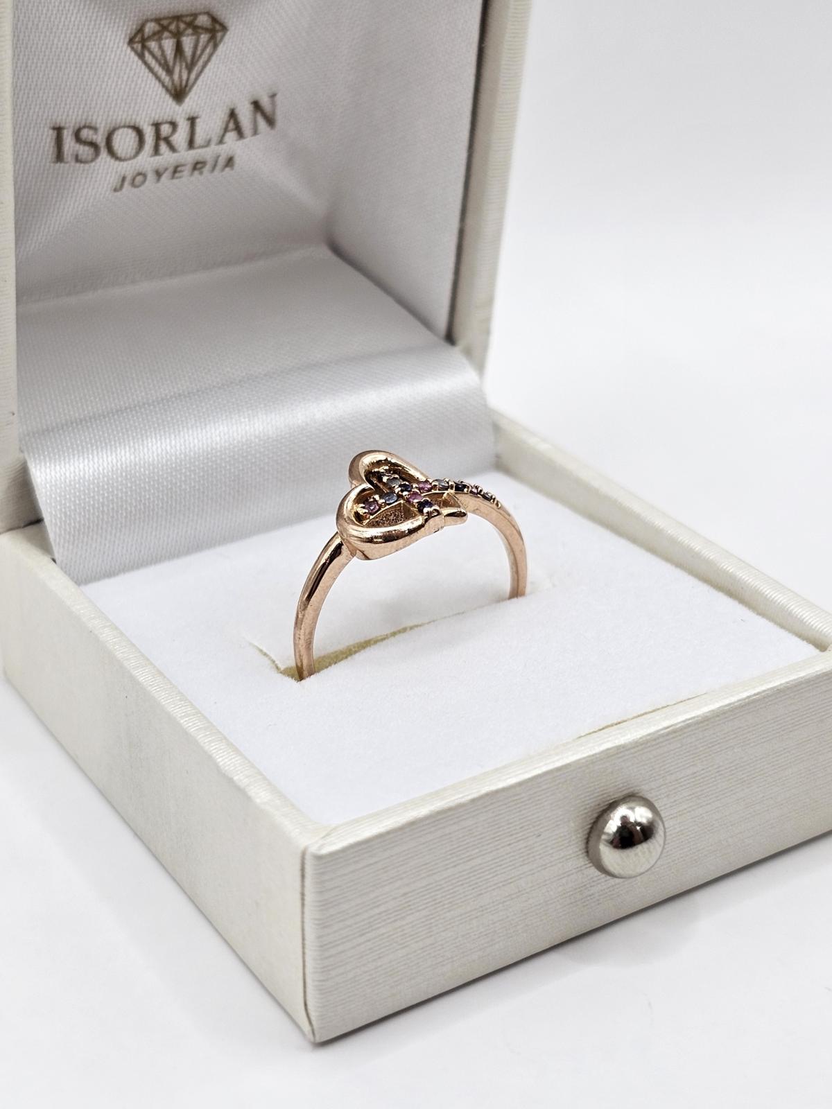 ANILLO ROSE CRUZ CORAZON N17 - Imagen 2