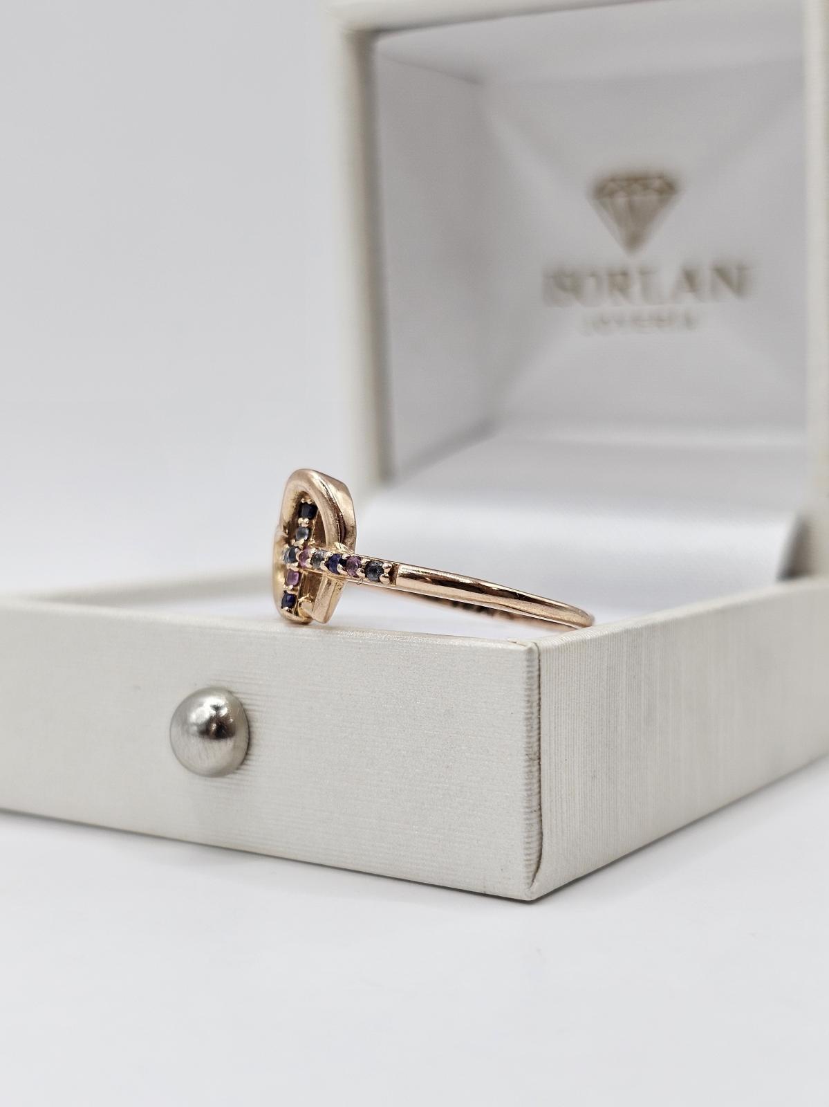ANILLO ROSE CRUZ CORAZON N17 - Imagen 3
