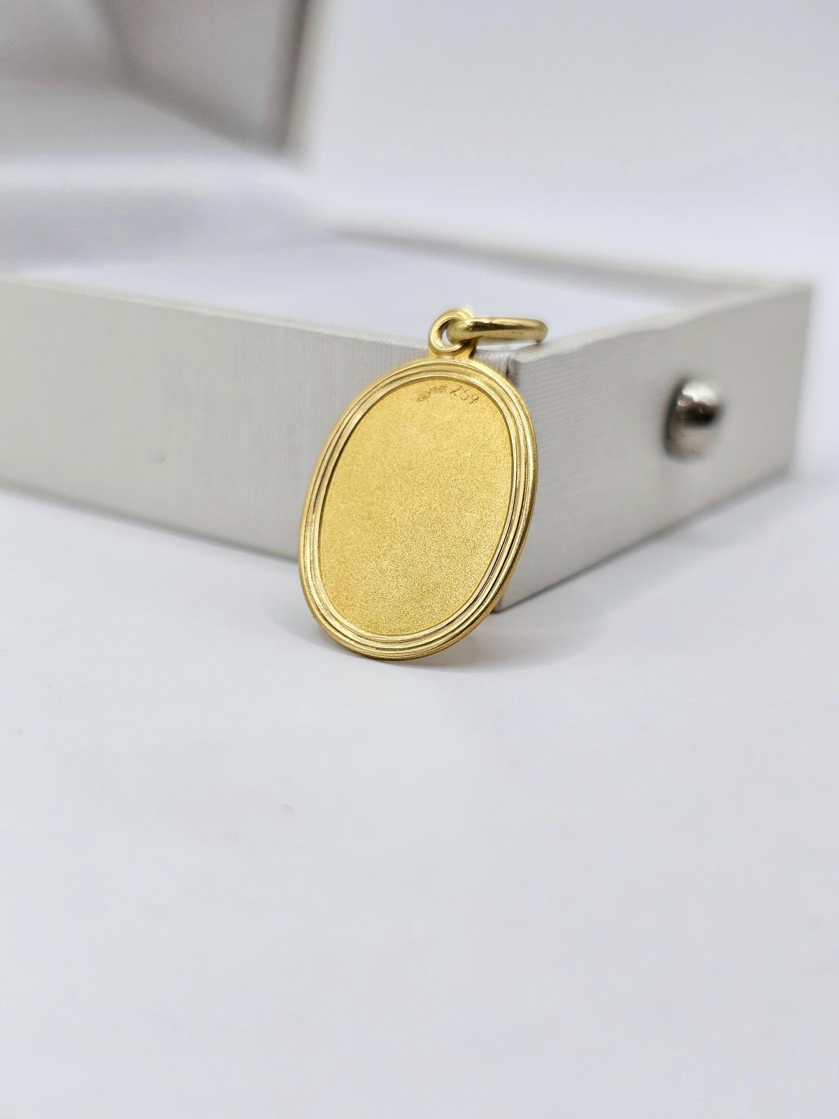COLGANTE MEDALLA OVALADA - Imagen 2