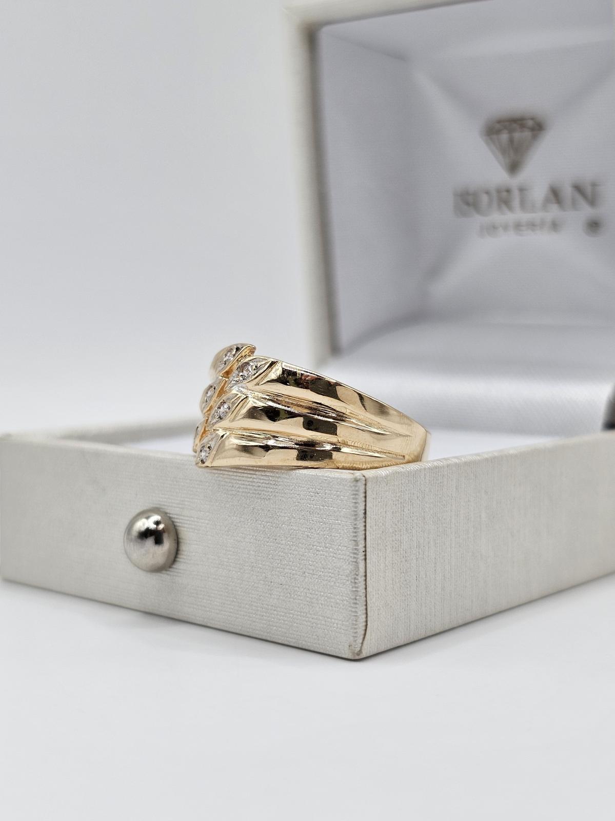 ANILLO CON CIRCONES N19,5 - Imagen 2