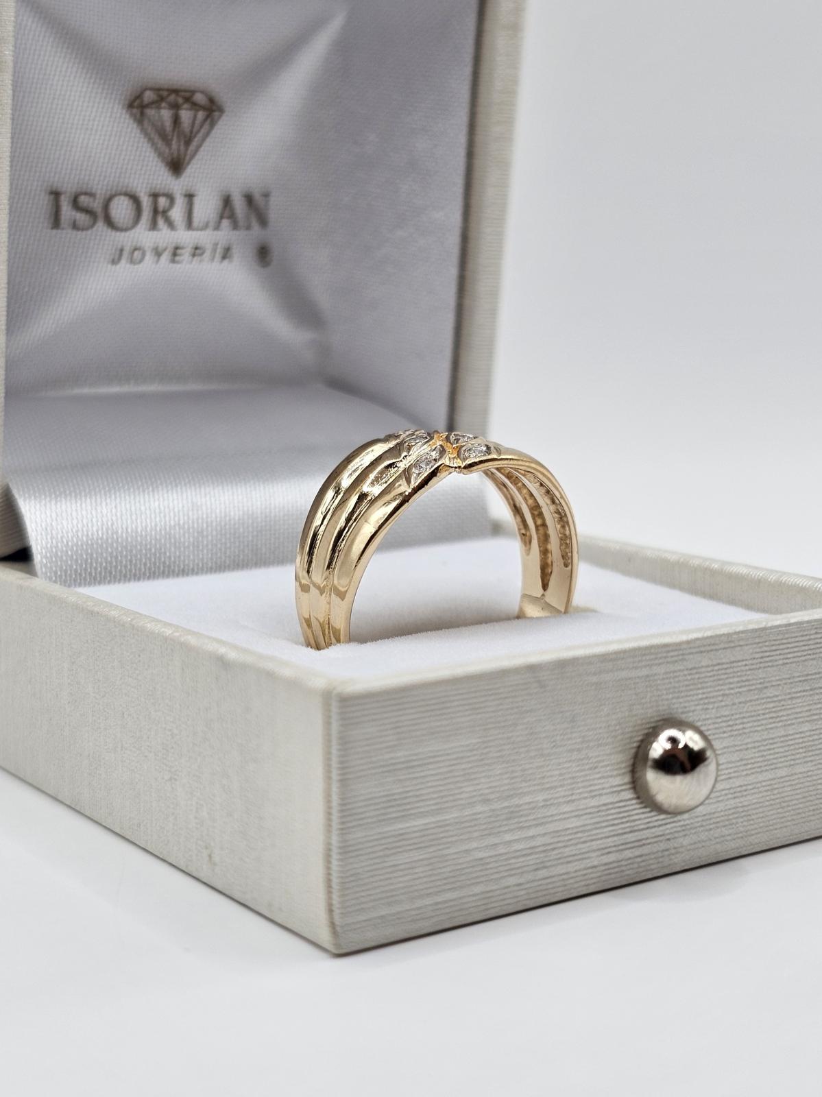 ANILLO CON CIRCONES N19,5 - Imagen 3