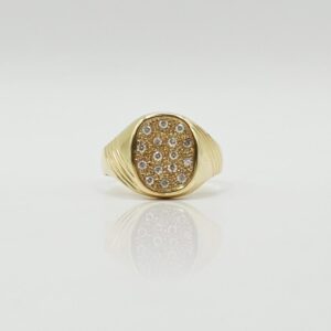 ANILLO SELLO CIRCONES N22