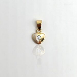 COLGANTE CORAZON CIRCON