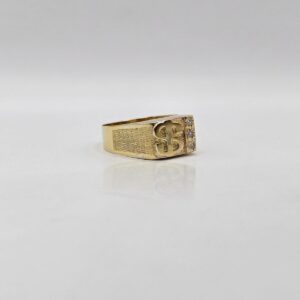 ANILLO DÓLAR $ CIRCONES N21