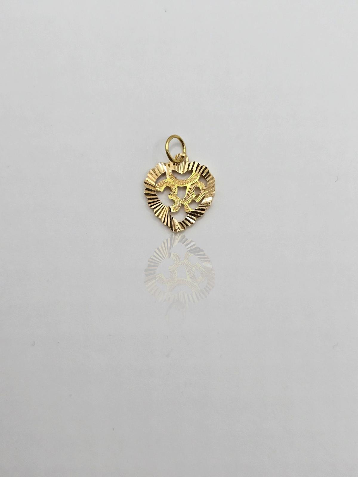 COLGANTE CORAZON SIGNO INDU