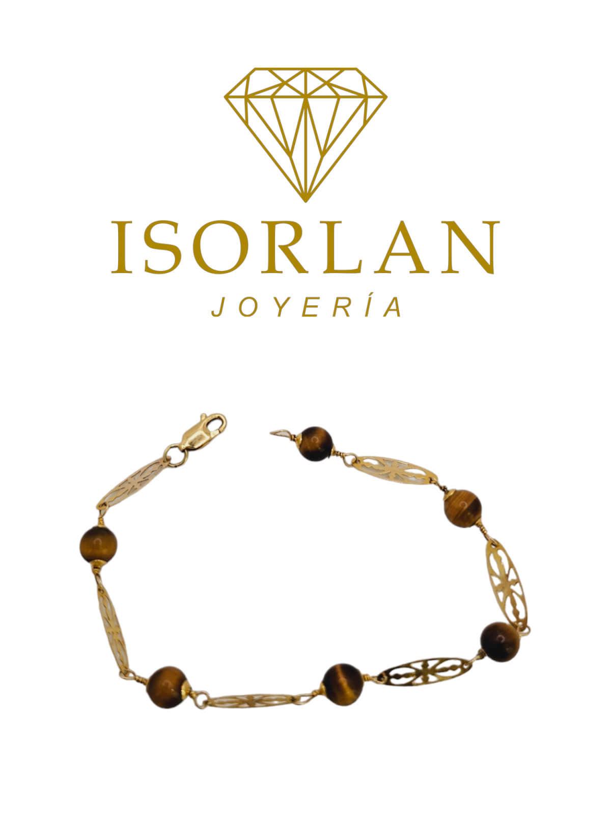 PULSERA PIEDRAS OJO DE TIGRE