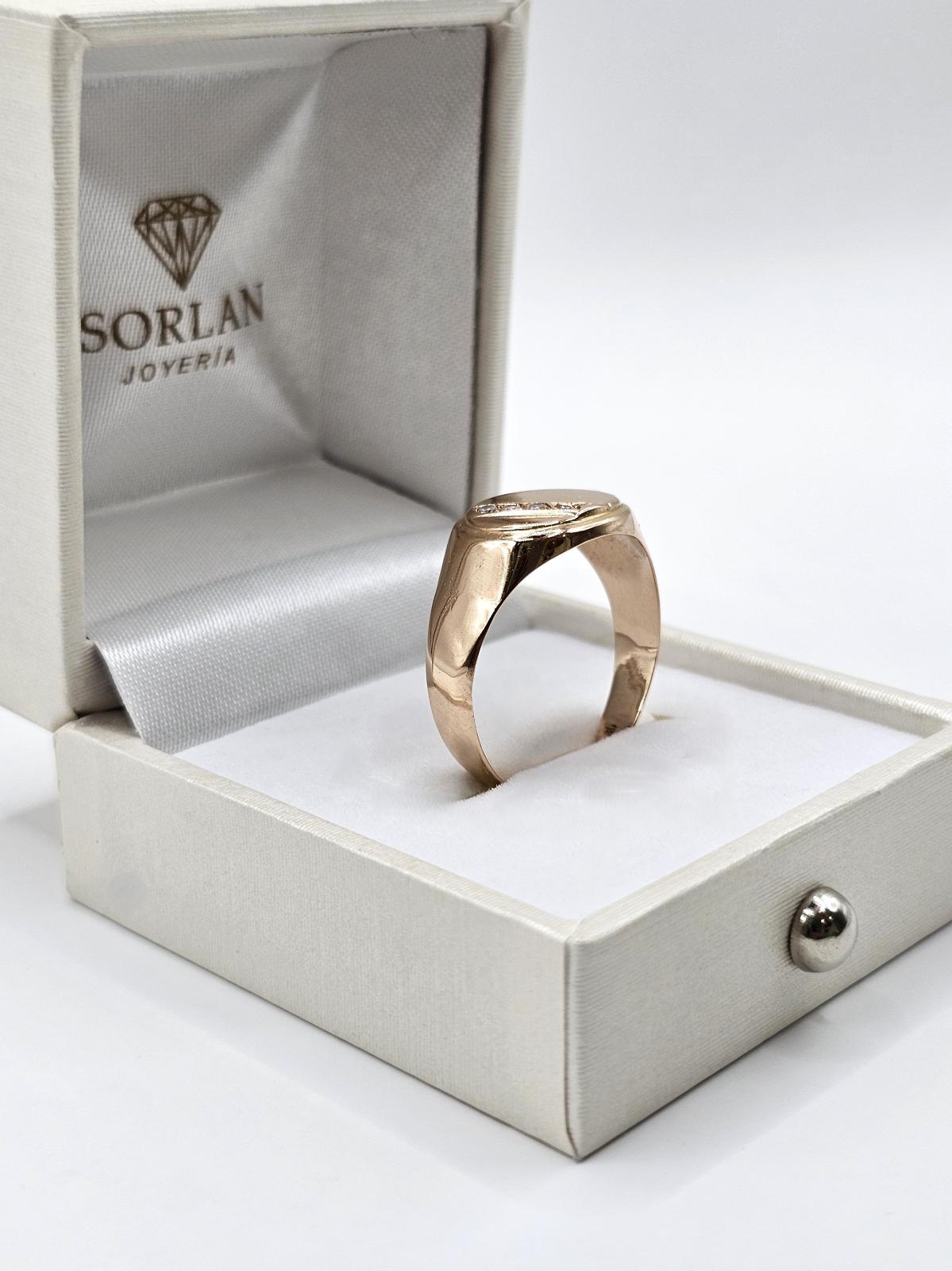 ANILLO ORO ROSADO N21,5 - Imagen 2