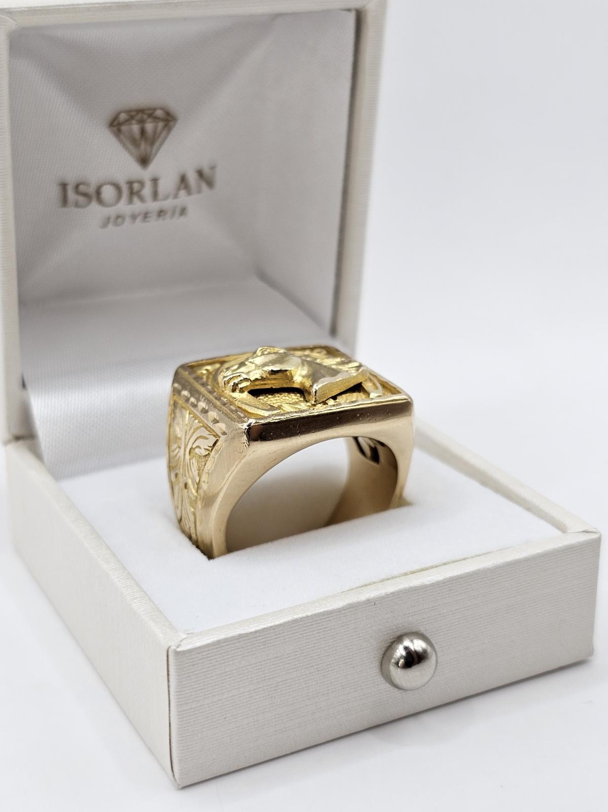 ANILLO SELLO CABALLO N21,5 - Imagen 2