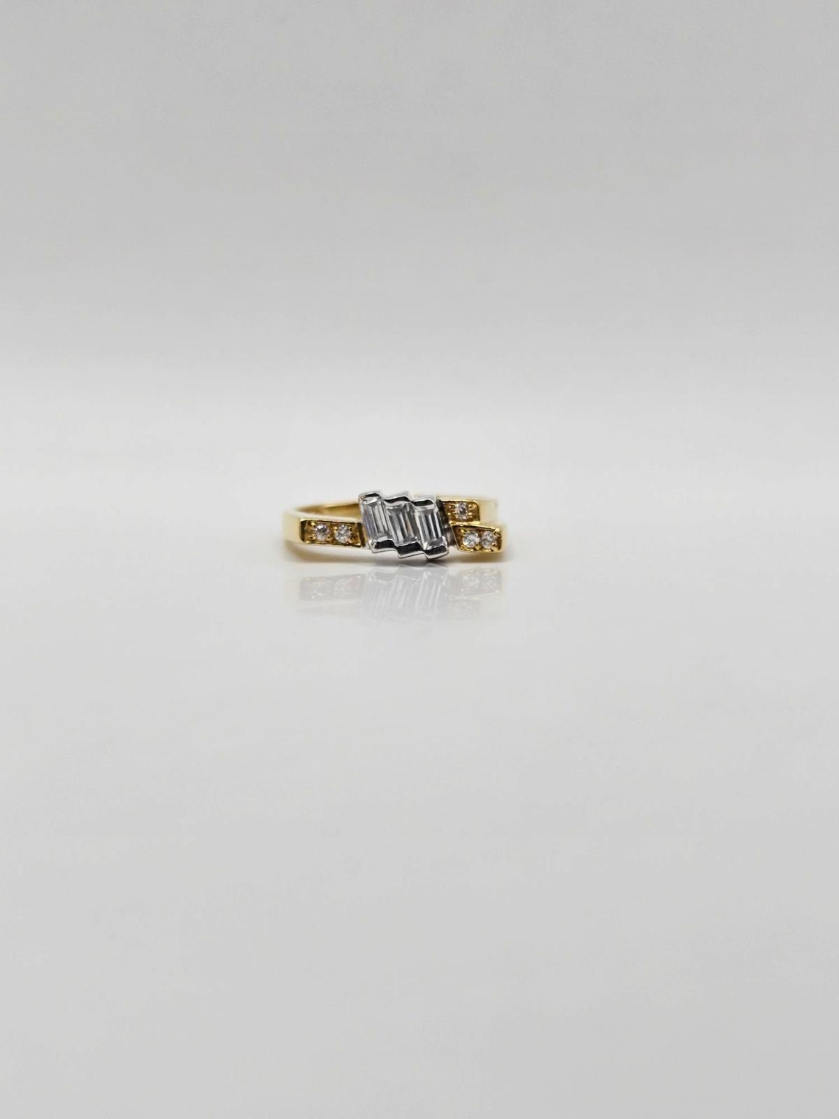 Anillo Bicolor Circones N16