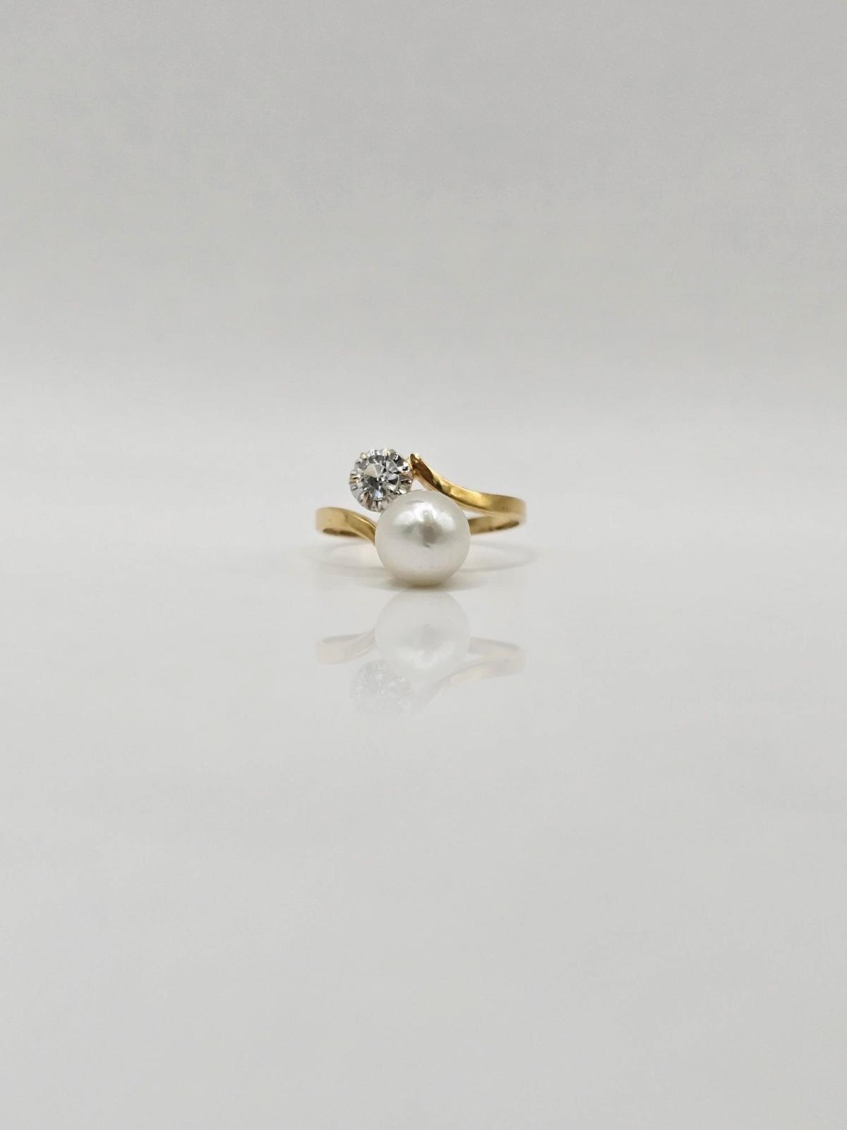 Anillo Con Perla