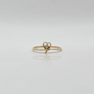 ANILLO CORAZON COMPROMISO N14,5
