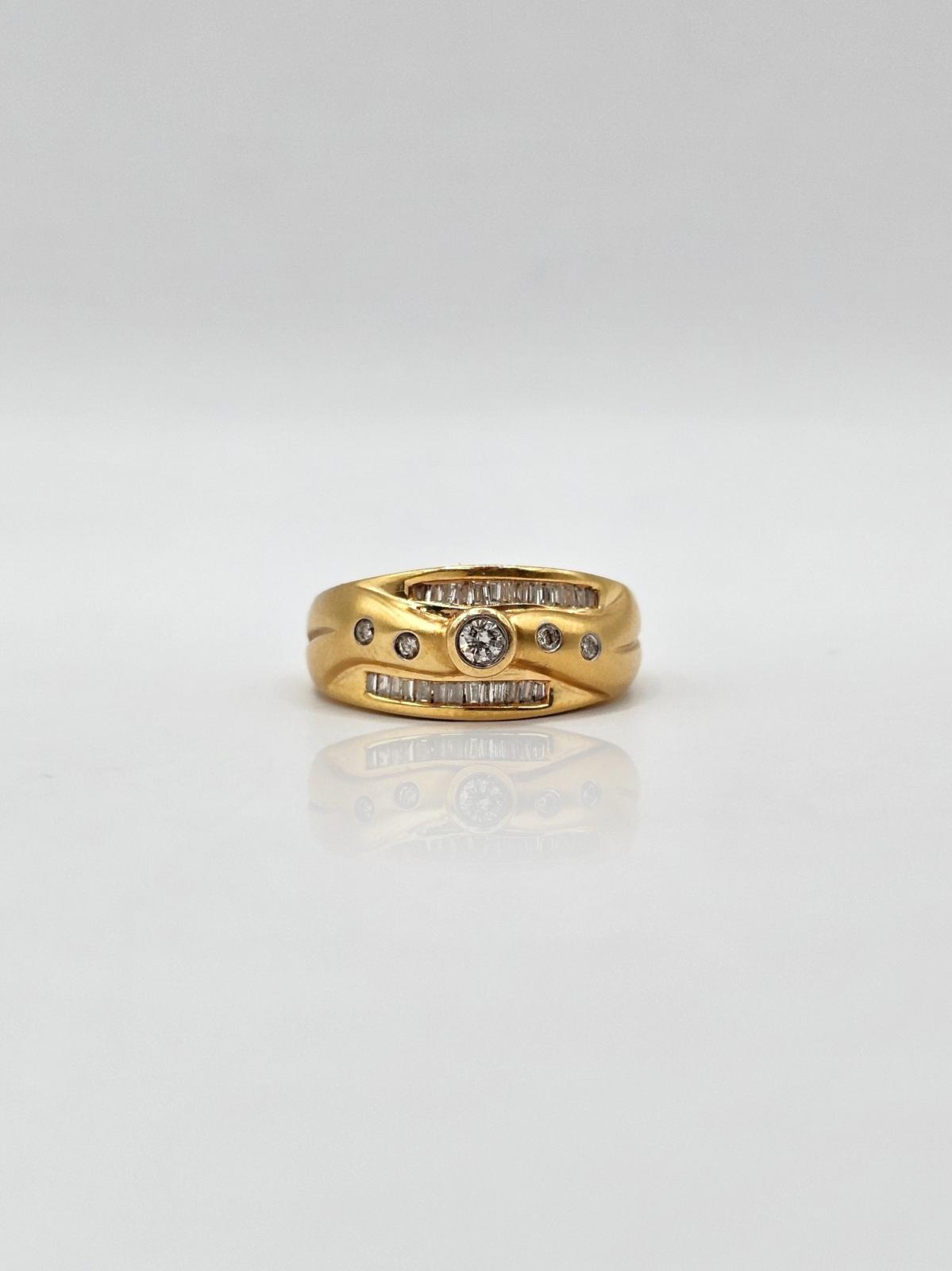 Anillo Diamantes N15