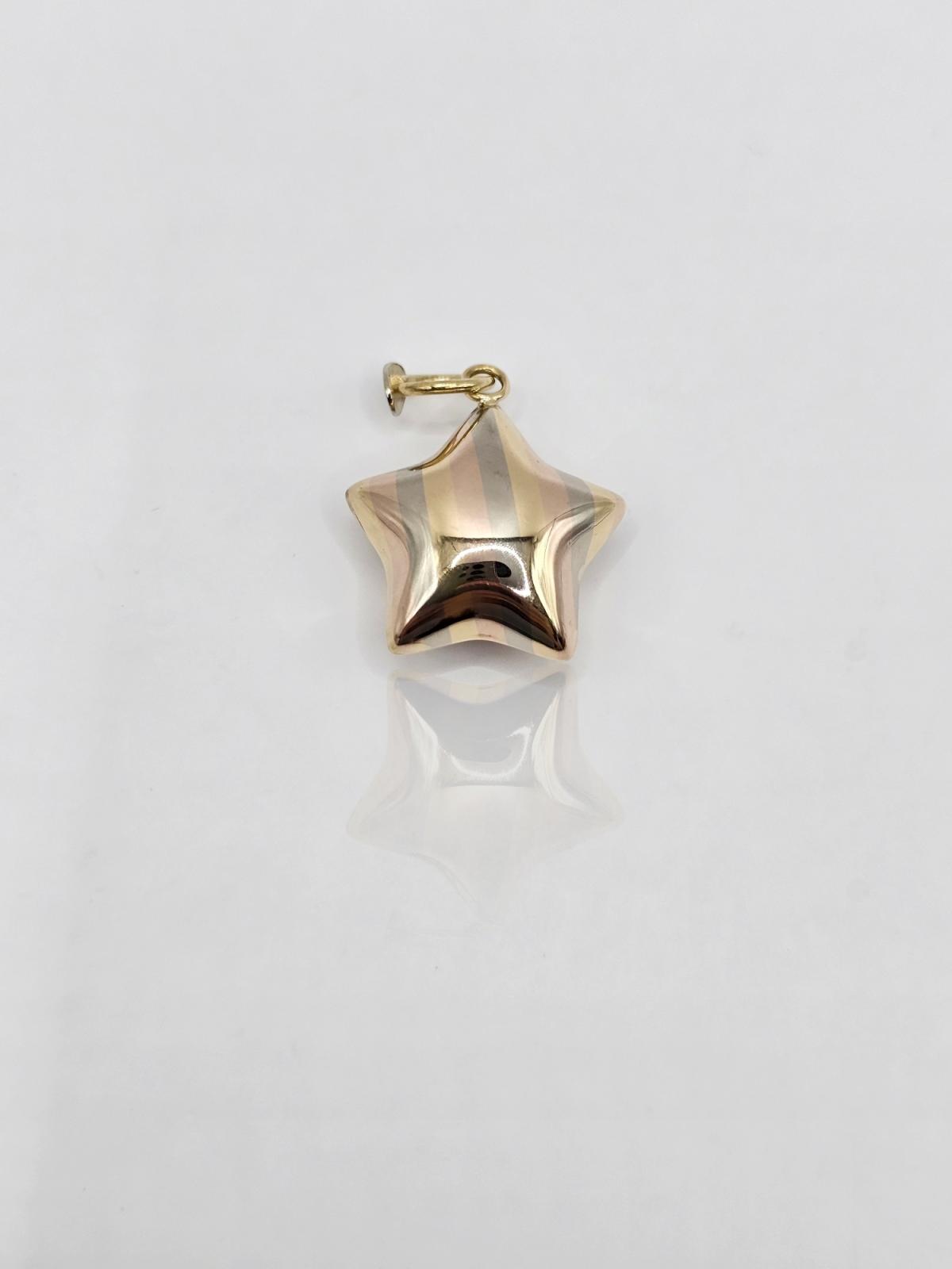 Colgante Estrella Tricolor