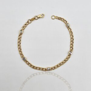 PULSERA 5 CIRCONES 18CM