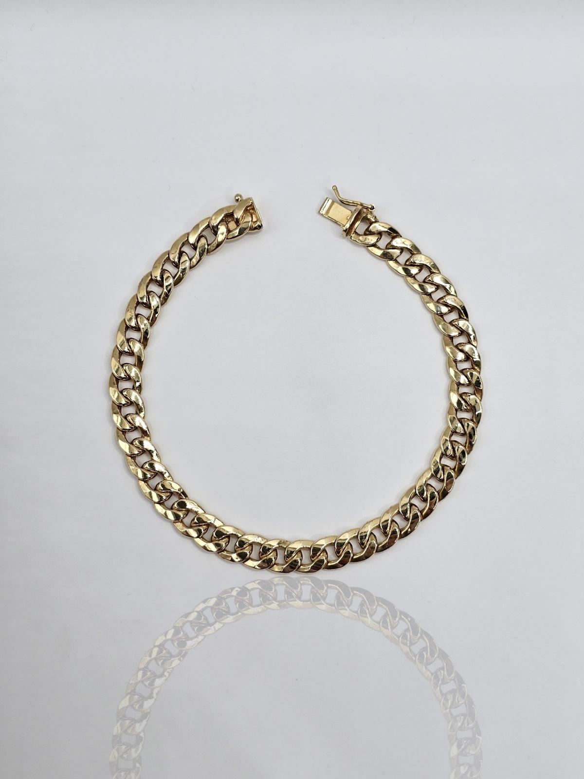 Pulsera Cubana Gruesa 23CM