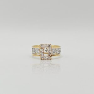 ANILLO TIPO VERSACE CON CIRCONITAS N19.5