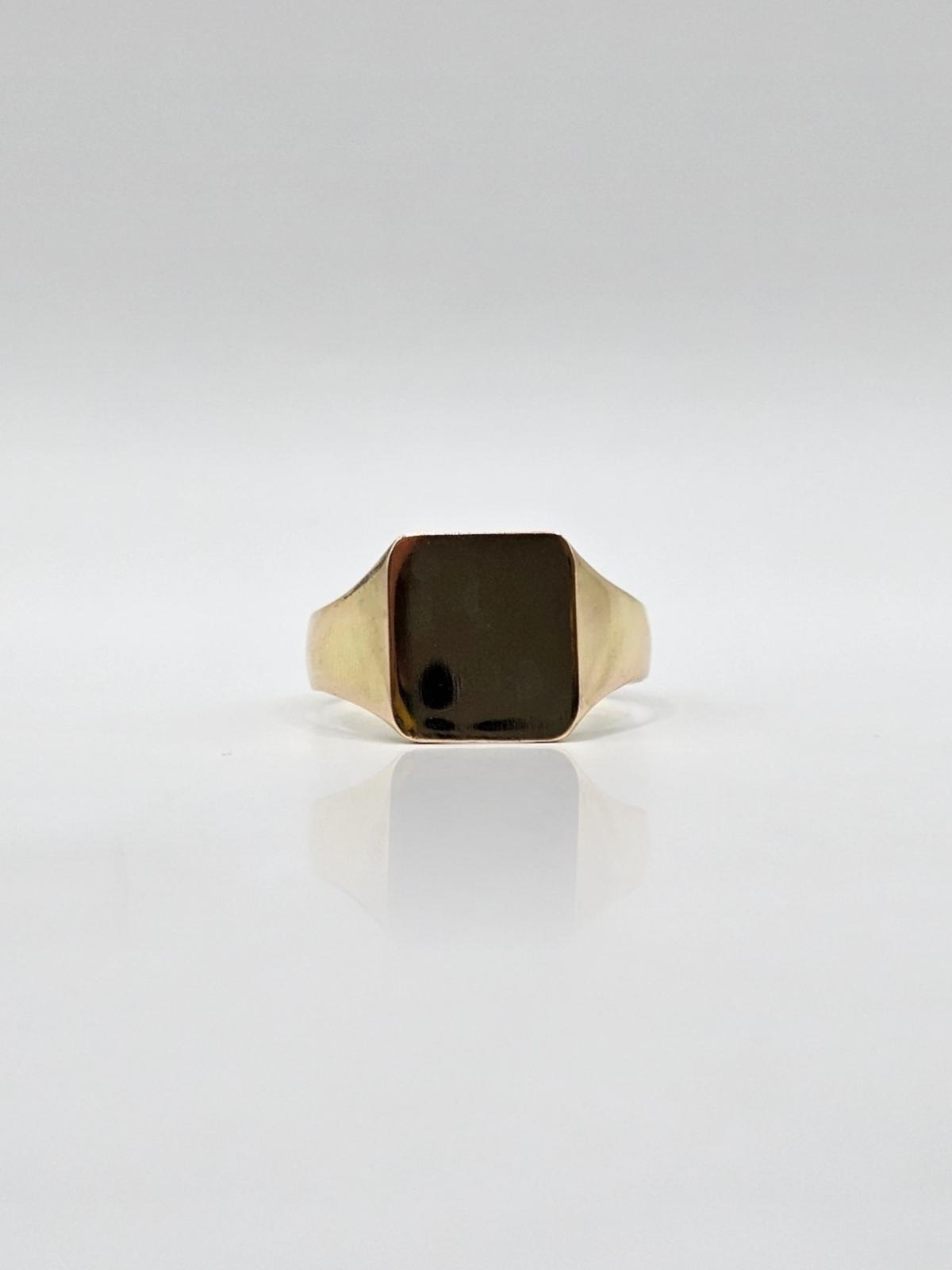Anillo Sello Cuadrado N23 — foto 2