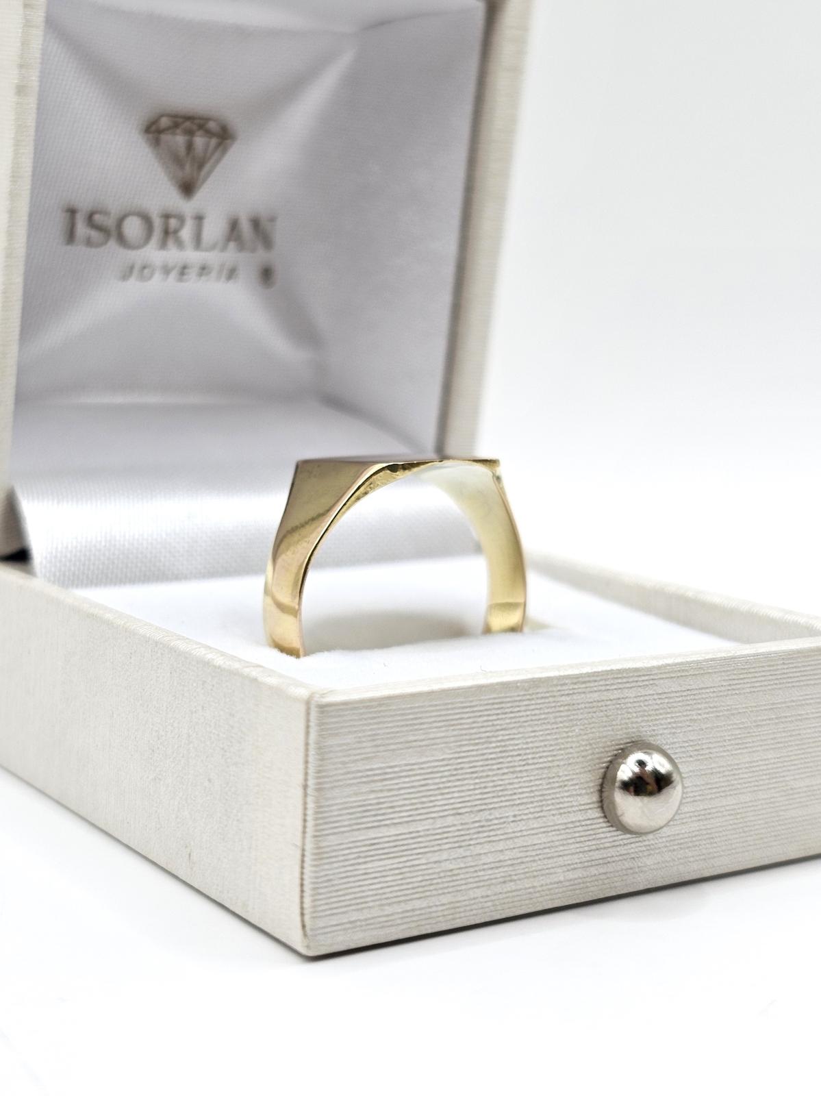 Anillo Sello Cuadrado N23 — foto 3
