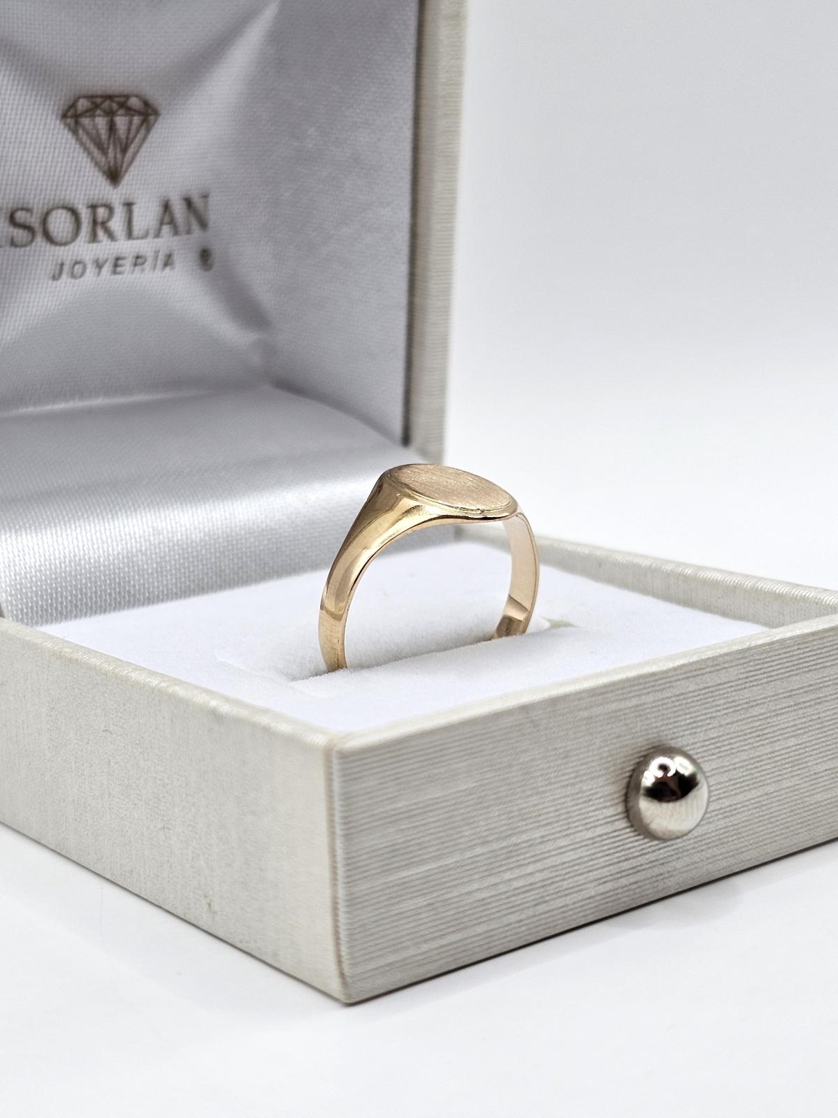 Anillo Sello Ovalado N11,5 — foto 3